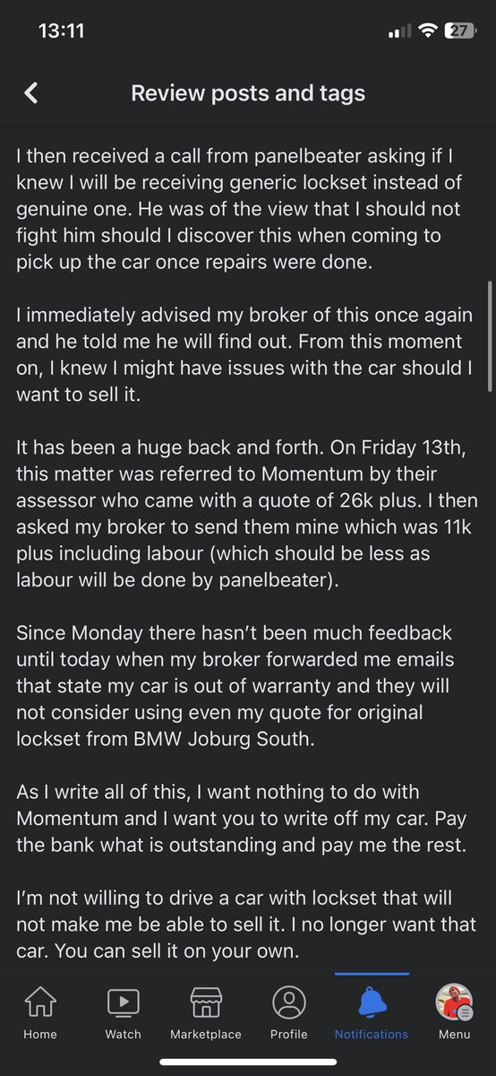 FebTshego's tweet photo. So this is how you treat your clients huh? SMH @Momentum_za https://t.co/Dk783LwSaP