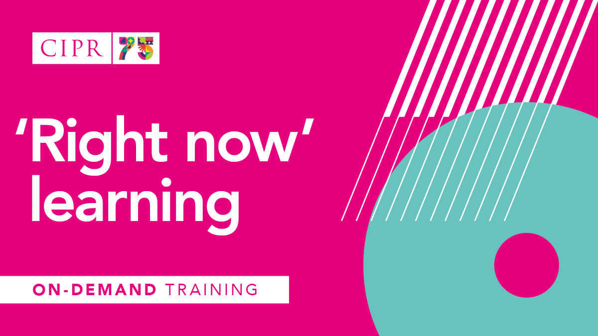 Chartered Institute of Public Relations tweet media