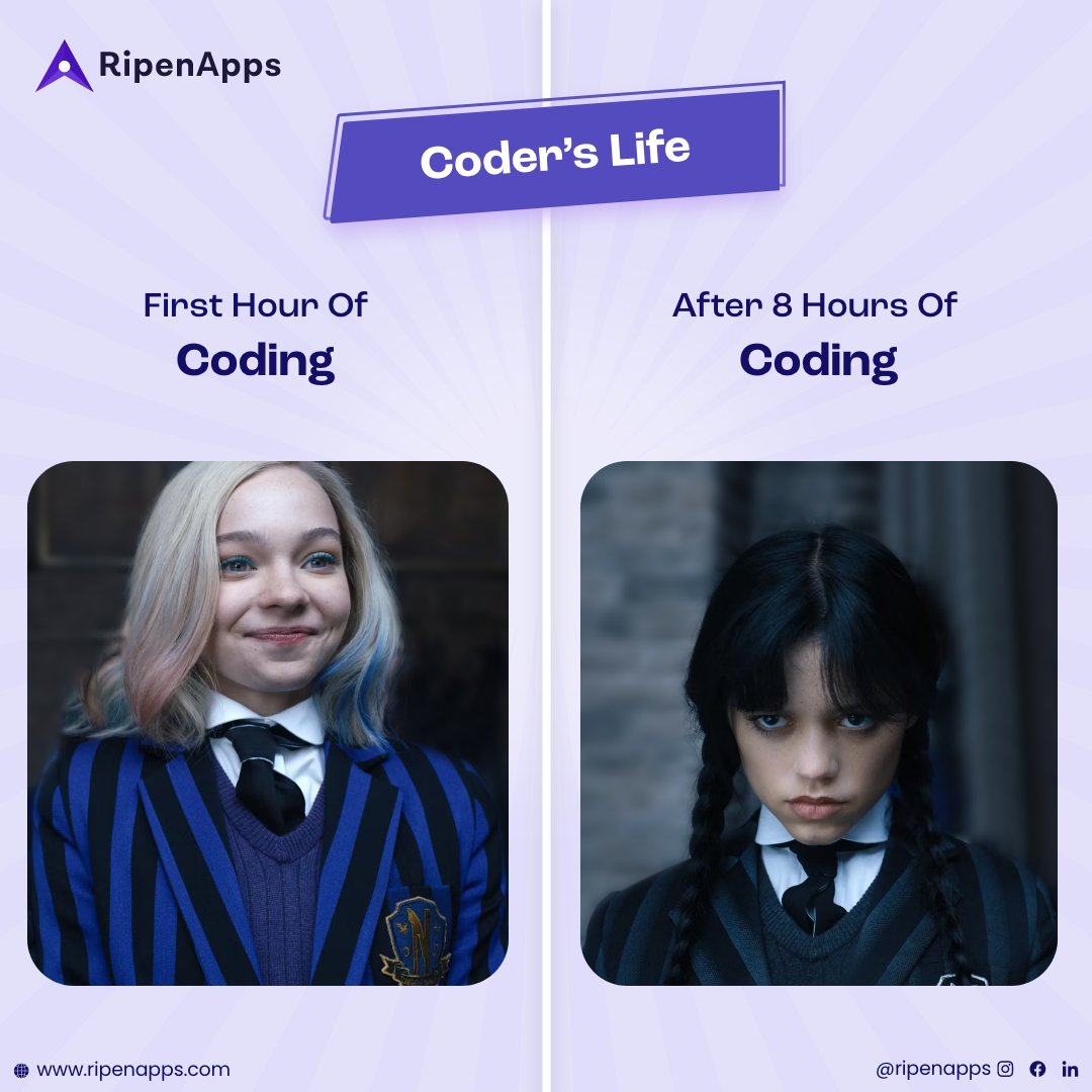 RipenAppsTech's tweet image. Been coding for 8 hours...…developer, please have some chai ❤ 

#coderslife #codingmeme #coders #wednesday 
#programmerhumor #developers #programmingmemes #programming #coding #programmerlife #bugs #codingmemes #coderlife #programmers #developerlife #meme #RipenApps