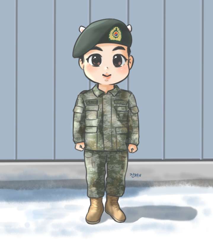 늠름한 멋진 우리 석진이!
#우리의우주_석진아사랑해 #JIN #방탄소년단진