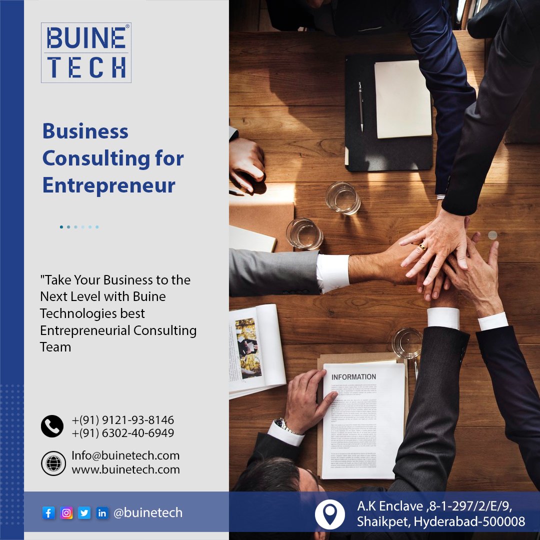 buinetechnogies's tweet photo. Business Consultant Buine Technologies is offering a range of business services in Hyderabad India.
View More Details https://t.co/yHoJPywjyF
#buinetech #consulting #company #Indian #business #digitaltransformation #softwaredevelopment #consulting #Software #Digital #service https://t.co/IMvfXXoI6f