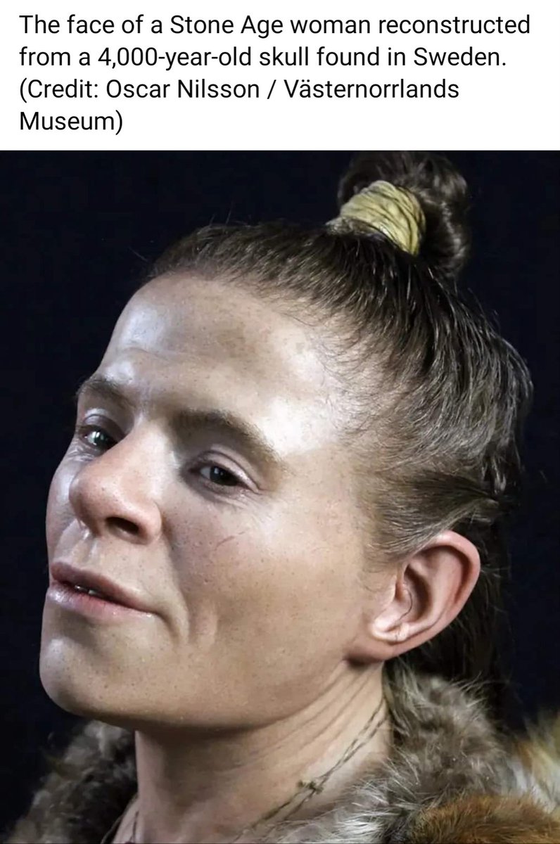 BMuckers's tweet photo. It's mad to think a 4000 year old cave women looks like wee Charlene from the Newlodge dropping her kids of at school in her pyjamas 👀👀 https://t.co/hmCXaRJlL6