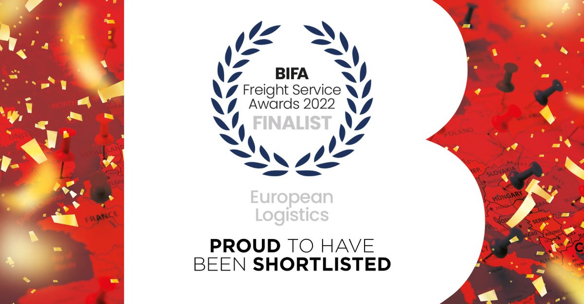 Wishing all the other finalists the best of luck at tomorrows @BIFA_Awards 🏅 We are delighted that @BrunelEuropean has been shortlisted 2 years in a row, winning the #SupplyChain Management Award last year and now being a finalist in the European Logistics Category. @BIFA