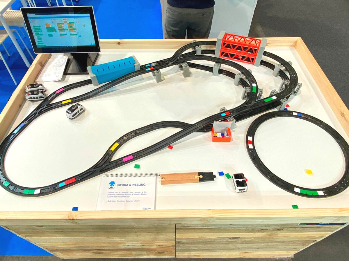 MakerSt_ALLKNOW's tweet image. 🚂 Ponte en marcha con Smart Train 

Los más peques pueden controlarlo desde preescolar sin necesidad de pantallas

➡️4 modos de programación
➡️Codificación analógica con fichas de colores
➡️Compatible con Scratch y Phyton

 ¿Te atreves a construirlo?😉

#intelino #smarttrain
