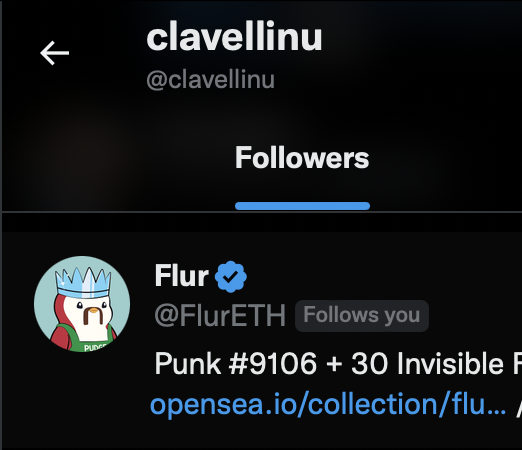 clavellinu's tweet photo. @FlurETH Gud shill. https://t.co/F1yiAK0Ynf