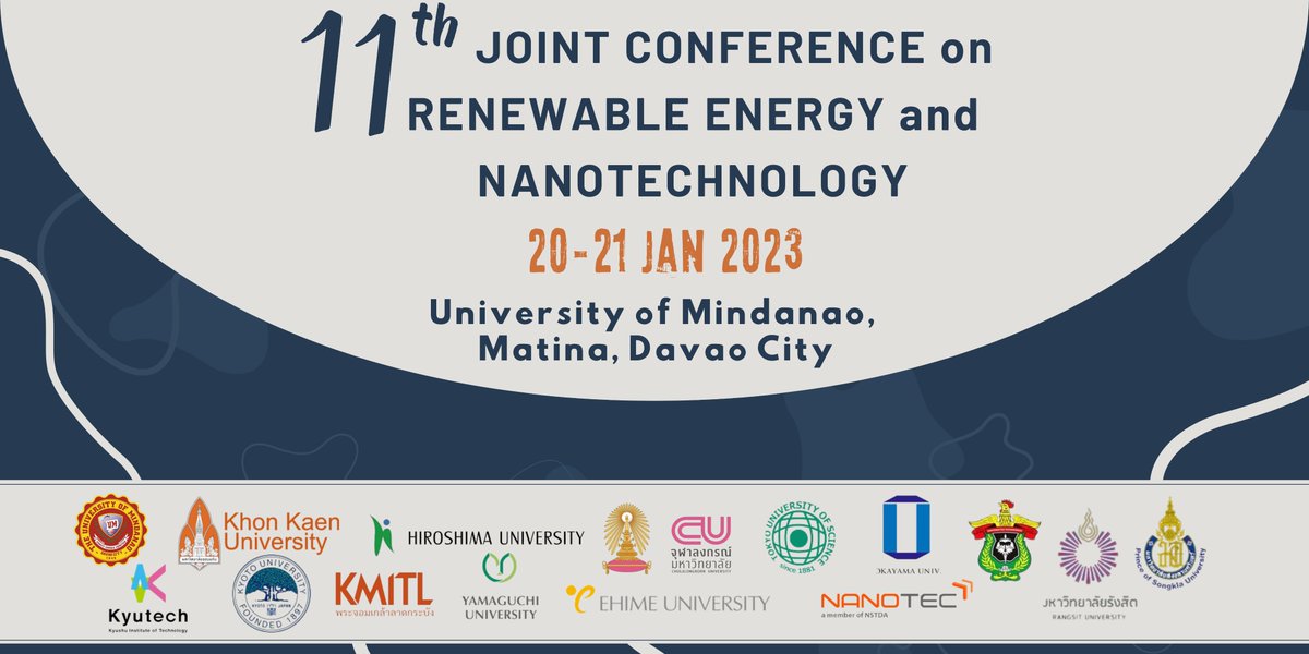 umcgnies's tweet photo. 2 DAYS TO GO!!!

We are only 2 days away from the much-awaited event this January 2023, the 11th Joint Conference on Renewable Energy and Nanotechnology (11th JCREN) at the @uniminofficial, Mini Auditorium. 

#cgnies #researchconference #JCREN #UniversityOfMindanao https://t.co/5mKNh8OtvB