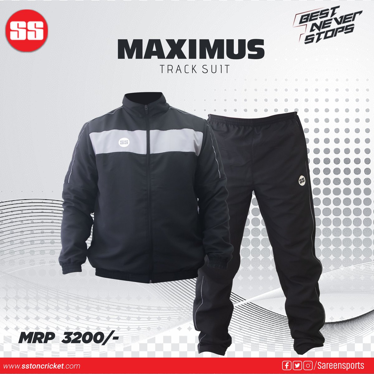 SareenSports's tweet photo. Check our trending range of collections in Maximus Track Suits https://t.co/Ecv55gKgTT
#TwitterDown #viralpost #jerseycollection #sleevegastrektomi #cricketindia #TeamIndia #ssbats #sareensports https://t.co/xjLFP5ZS7T