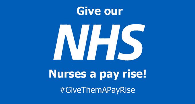 #EnoughlsEnough #NHSStrikes #NursesStrike #NursesPayRiseNow