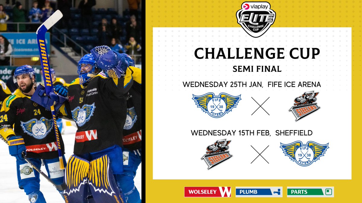 Fife Flyers on Twitter "🏆 Challenge Cup Semi Final vs Sheffield