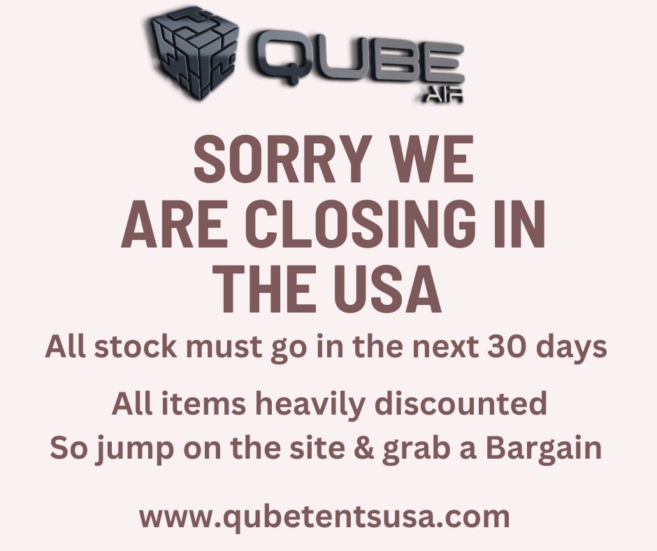 Sadly our time in Texas has come to an end so for the next 30 days stock is priced at a fraction of original pricing so grab a deal while you can . qubetentsuaa.com