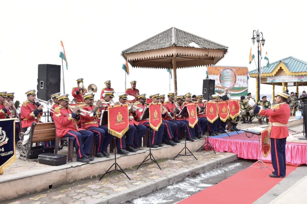BSF on Twitter "Under aegis of AzadiKaAmritMahotsav, the Brass & Jazz