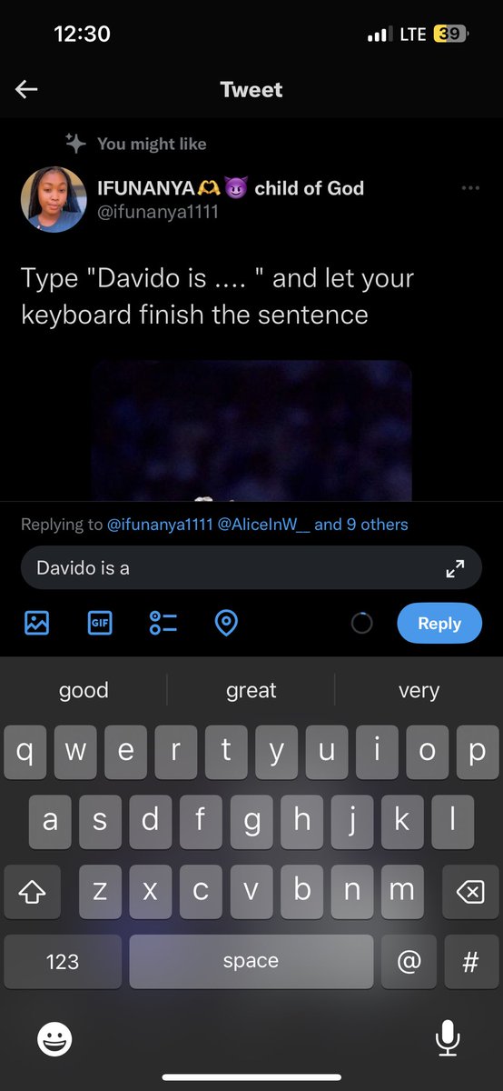chima_4pf's tweet photo. @ifunanya1111 @AliceInW__ @DessTinyMula @lifeofolaa @Prechyyie @RabsonLee @Sazzynice @TerryJB13 @Thaboy_benny @abazwhyllzz @30BG_CEO Davido is a https://t.co/tE7gUkAMkn