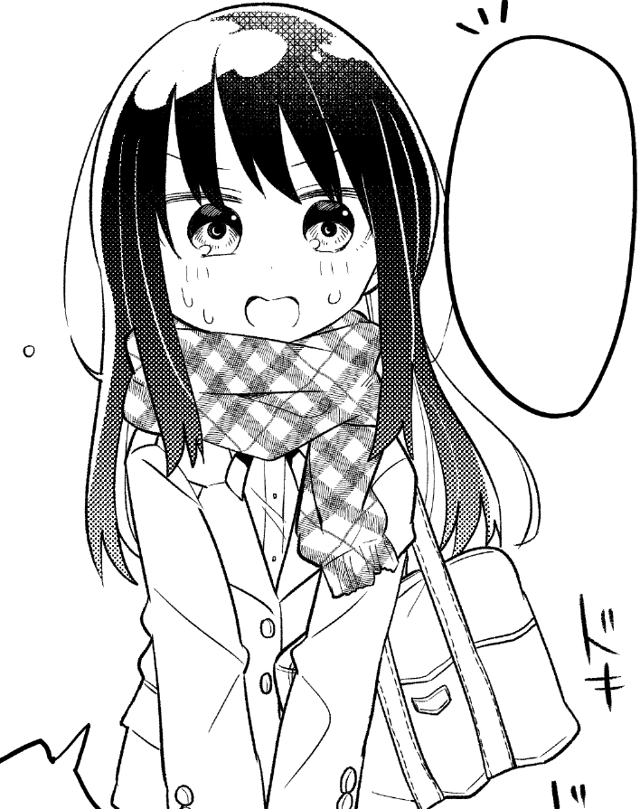 るり可愛く描けたので、横長サムネになっていたらタップして見てほしい #おかしなエルフと女子高生 