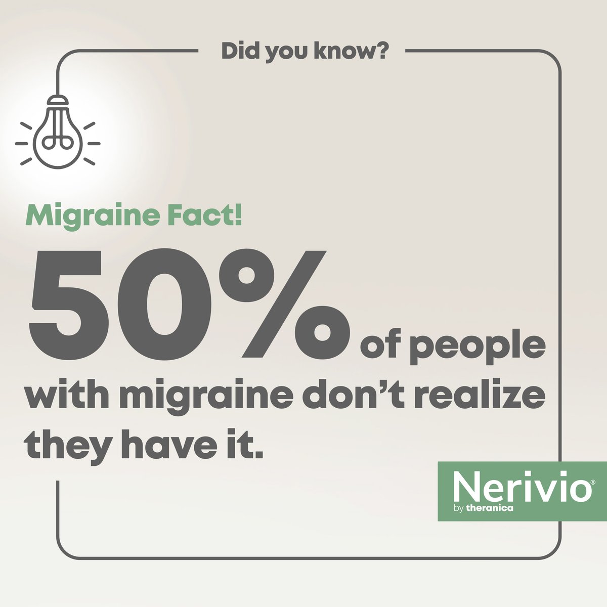 #Migraine affects more than one billion individuals each year. However, many people living with them have not been diagnosed by a physician. If you think you may be experiencing migraine, reach out to your doctor to receive a proper diagnosis and an individual treatment plan. 🤯