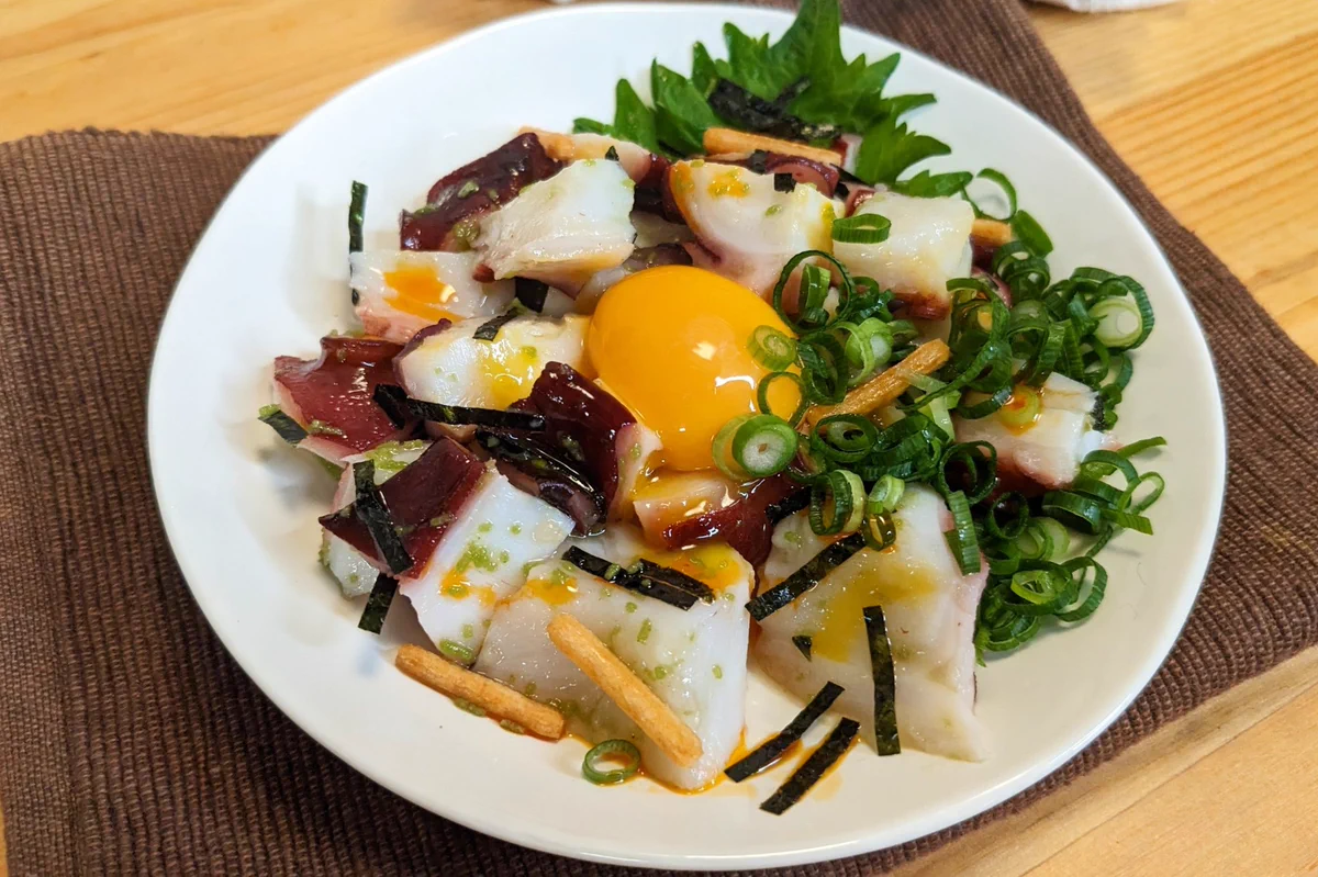 意外な組み合わせだけどすごく美味しそう！お茶漬けの素などを使った「タコ」レシピ！