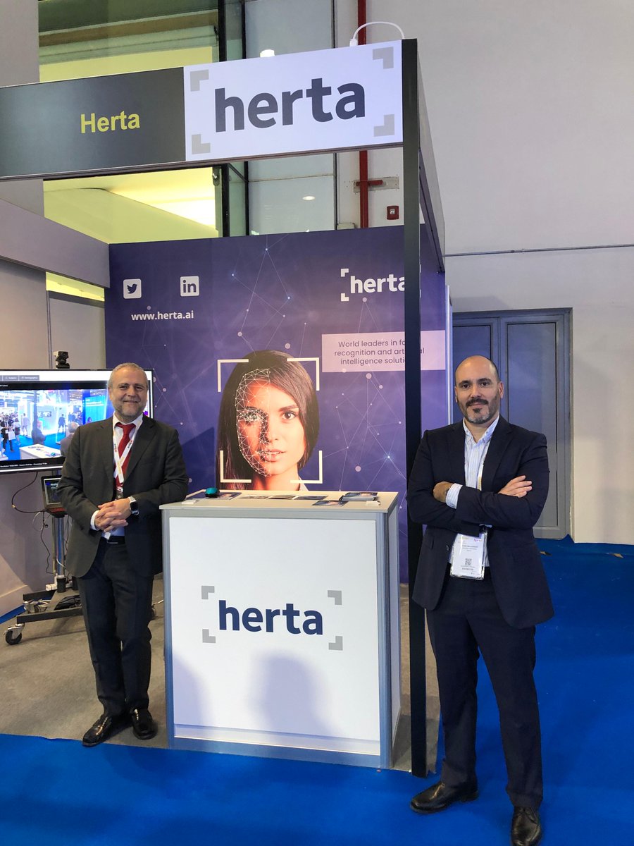 hertasecurity's tweet photo. 😊 No better way to start the year than being at @IntersecExpo!

🎉 We are so thrilled to exhibiting at #Intersec2023 in Dubai one more year and showcasing our live #facialrecognition solutions at such great event.

📍 You'll find us at:
@hertasecurity S1 E09
@Rasilient SA G10 https://t.co/o6VjPyzFww