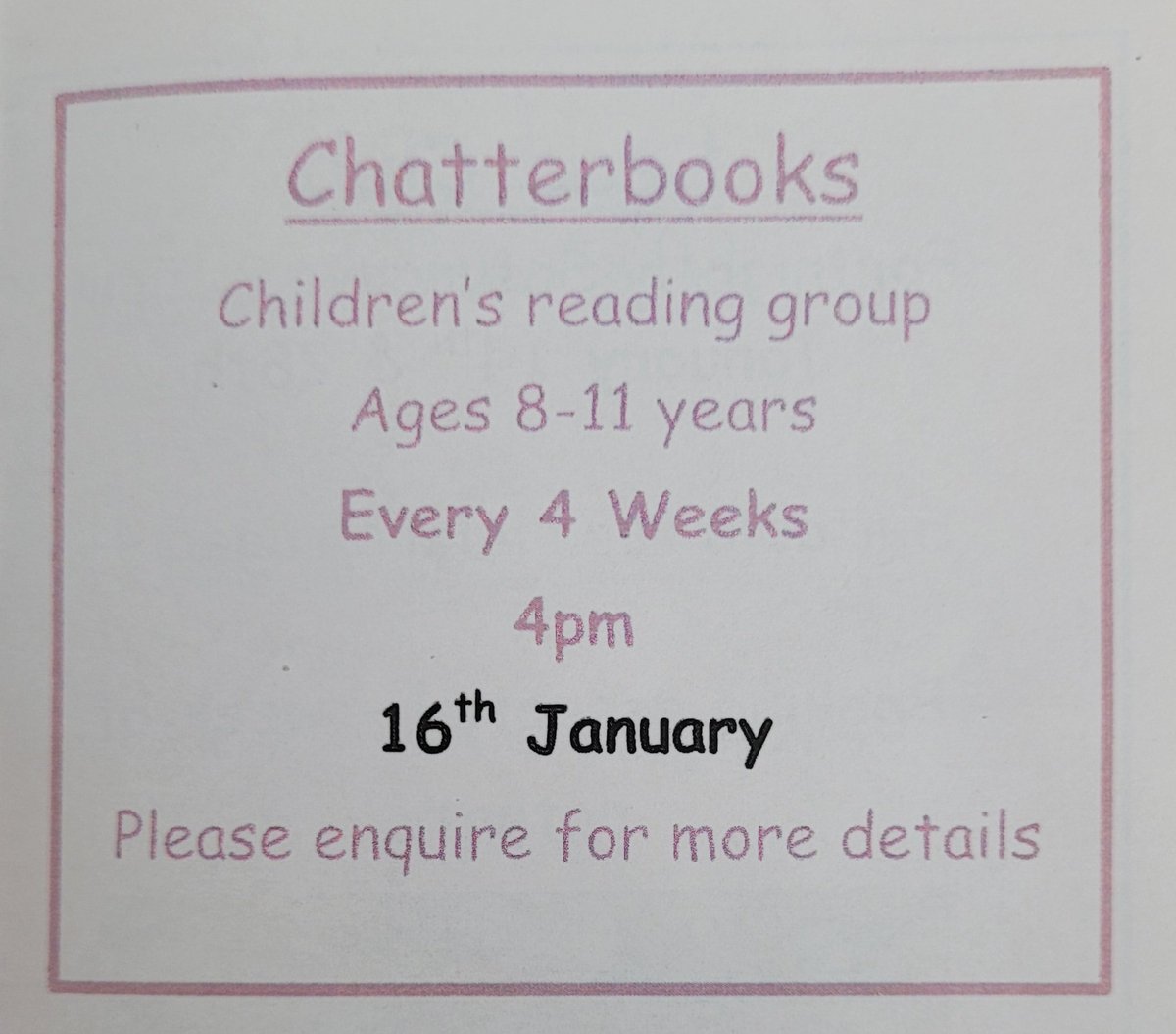 HPAKentHouse's tweet photo. Our local library (#pengelibrary) is hosting some fantastic events for children of all ages, including this brilliant reading group! Head over for more details! @BromLibraries https://t.co/dA09UvT1Lg