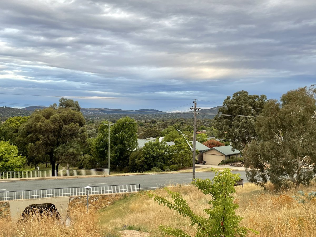AstroLeanne's tweet photo. We made our home in a burnt suburb of Canberra after the #2003Canberrabushfires Even after a short walk this evening I still can’t imagine what it was like 20yrs ago. #lovemyburb https://t.co/xznqizlMtm