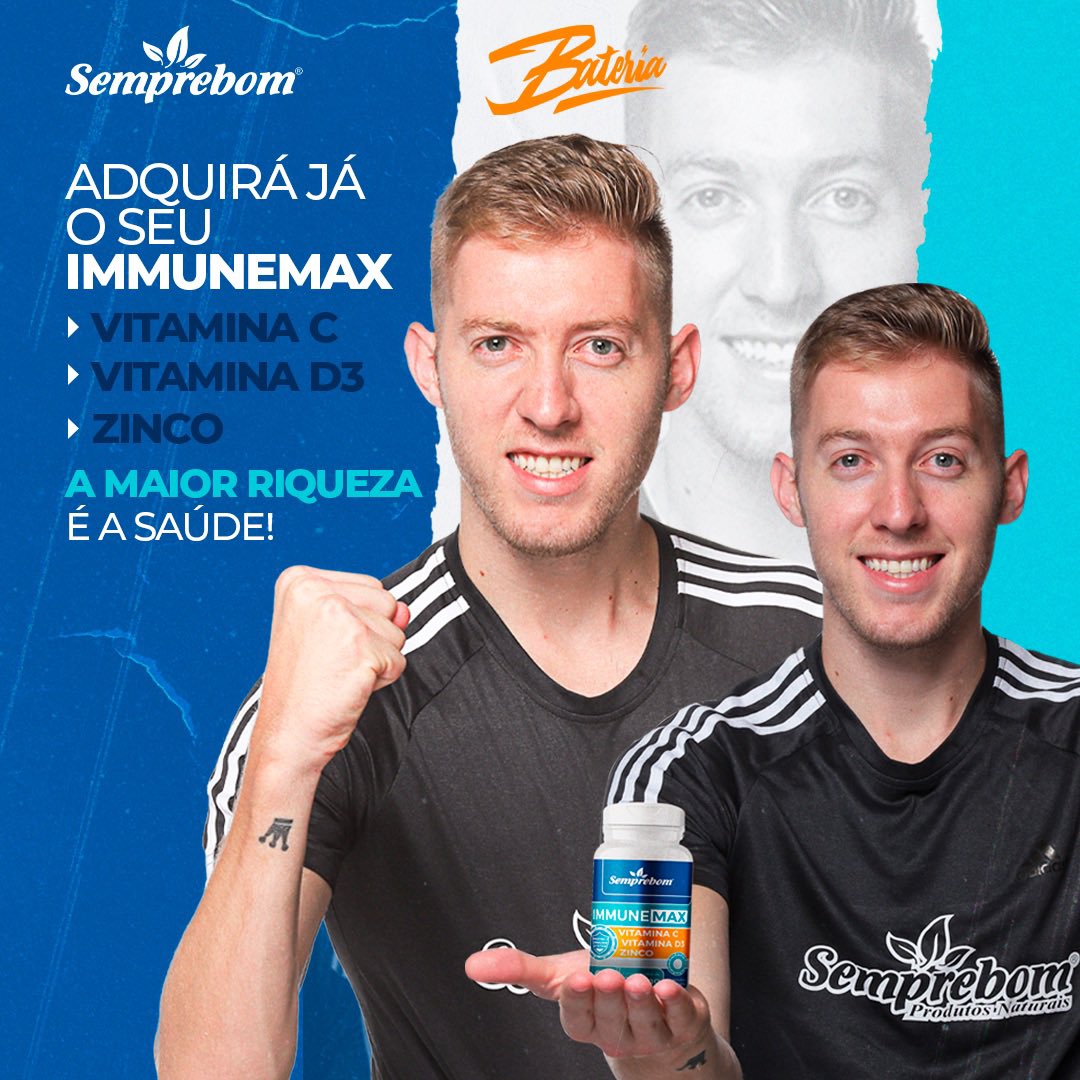 Bateriafutsal's tweet photo. Meu IMMUNEMAX tá garantido. ✅
A @SemprebomInd tem tudo pra você cuidar da sua saúde..
Da uma olhadinha lá.. 👀🤩
#produtosnaturais #colab #semprebom #suplementos https://t.co/m86YBKlAuB
