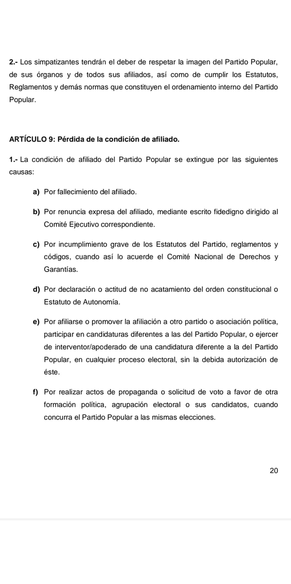 Idoia_Ara's tweet photo. Mirando los estatutos del @PPNavarra una se da cuenta de que habrían expulsado a @sergiosayas y @GarciaAdanero del partido. No sé qué opinarán los afiliados decentes del partido en Navarra, gente que se ha partido la cara por hacer política decente. https://t.co/9mcuuLgcij