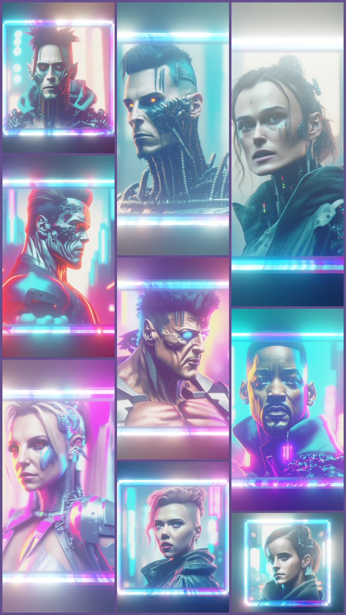 freakingmachine's tweet photo. New collectibles! Collect your favourites heroes with fresh look! https://t.co/ofReLGnmGJ via @opensea
#cyberpunk #NFTs #NFTCommunity #art #cryptoart https://t.co/3xeR9ctLf5
