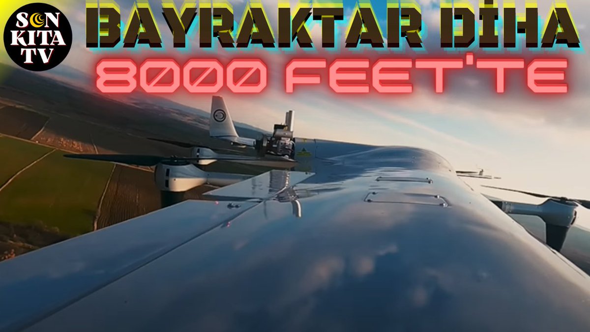 Bayraktar DİHA 8000 Feet Operasyonel İrtifa Uçuş Testini Başarıyla Geçti | Dikey İniş Kalkışlı İHA Videoyu izlemek için linki tıklayın: youtube.com/watch?v=xf8TiX… youtube.com/watch?v=xf8TiX… #BayraktarDİHA #Bayraktar #Baykar #BAYKARINYANINDAYIZ #TuerkiyeYuezyılı #YerliveMilliSanayi