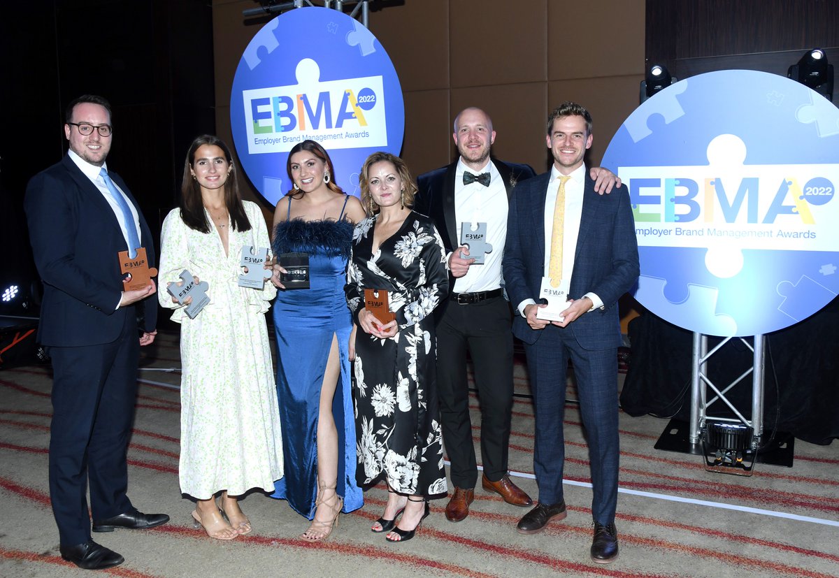 As you begin to write your entry for the Employer Brand Management Awards 2023, we’re sharing some photos of the fantastic awards night from 2022 📸

#EBMAwards #EmployerBrand #EVP #corporatecomms