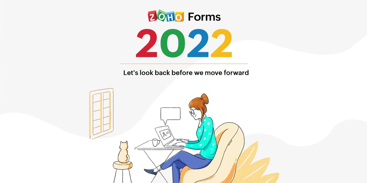 ZohoForms's tweet image. 2022 was phenomenal for #ZohoForms with new feature releases and enhancements happening all over the year. Jump onboard and take a nostalgic trip with us to #2022 by clicking the link below! 
zcu.io/thlU 
#yearinreview2022 #zohoblog