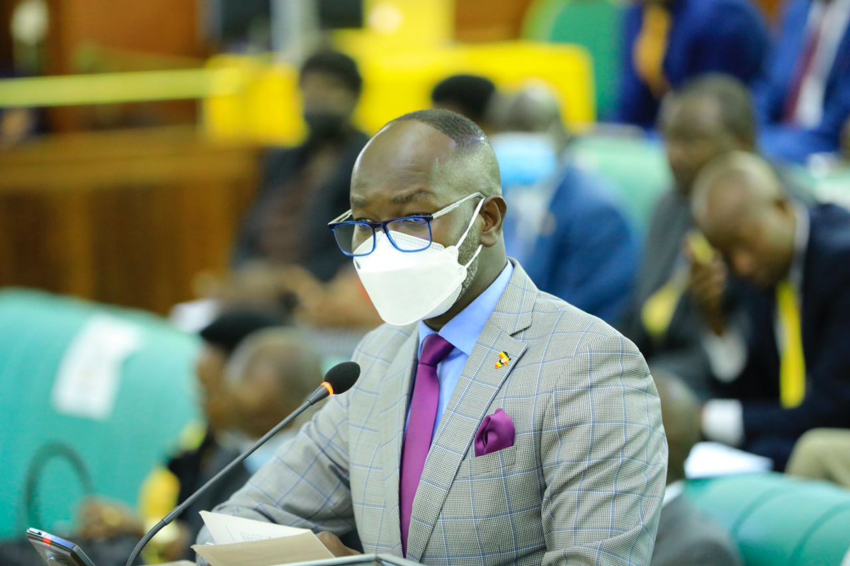 Govt Chief whip, Hon. @HamsonObua has informed the House that the Minister @Mglsd_UG, Hon. @BettyAmongiMP will present a statement inform of a report on all that's happening with @nssfug tomorrow, 19th January 2023. #PlenaryUg 📸 @Parliament_Ug