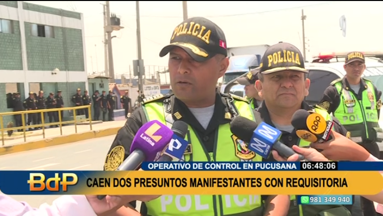 PanamericanaTV's tweet photo. #BDP #EnVivo | OPERATIVO POLICIAL REALIZA CONTROL EN CARRETERA. Caen dos presuntos manifestantes con #Requisitoria y hallaron bus sin gente, pero llevando colchones y megáfonos.
Míranos EN VIVO ► https://t.co/NDeYp3E0yA 
#PanamericanaTelevisión #NoticiasPanamericana https://t.co/MRaEtlBtFr