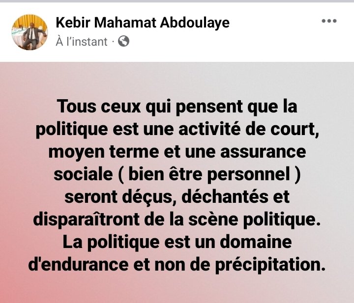 Kebir Mahamat Abdoulaye tweet media