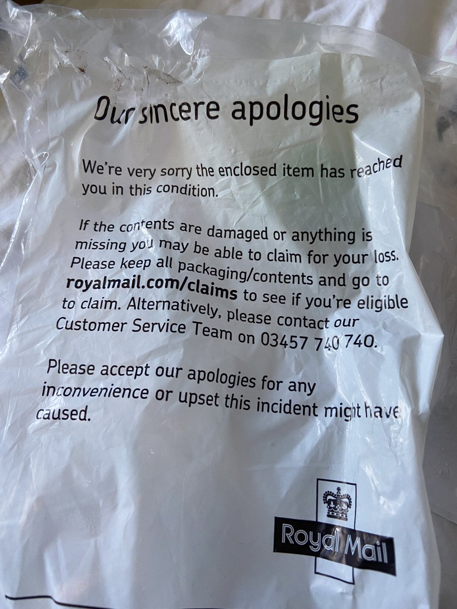 Paul___SW18's tweet photo. Received my Christmas present from a friend in Cardiff sent on 5th December. Arrived damaged and in pieces 44 days later. So much for prioritising parcels and excellent service @RoyalMail @RoyalMailHelp #SimonThompson did your shareholders have to wait for their bonus? 🤬🤬🤬 https://t.co/uQJboRk4ei