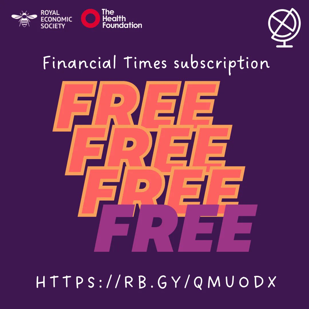 DiscoverEcon's tweet photo. Calling all teachers, 16-19 year old students, and schools! Did you know you can get free access to the Financial Times? Click here to find out more 👉 https://t.co/mRNxiwqlyT
#freeresources #schoolresources #freesubscription #financialtimes #alevel #freeforstudents https://t.co/2lFdFEYY7H