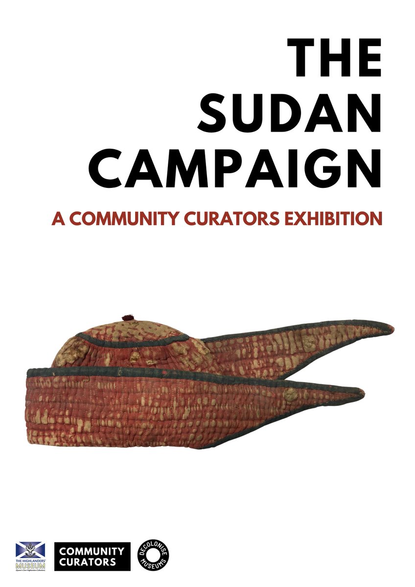 ⭐️ Exhibition now open! ⭐️ Written and researched by our wonderful group of Community Curators over six weeks, this exhibition explores objects in our collection from the Sudan Campaign, where the Seaforth and Cameron Highlanders fought from 1896 - 1899. Open until 29th May.