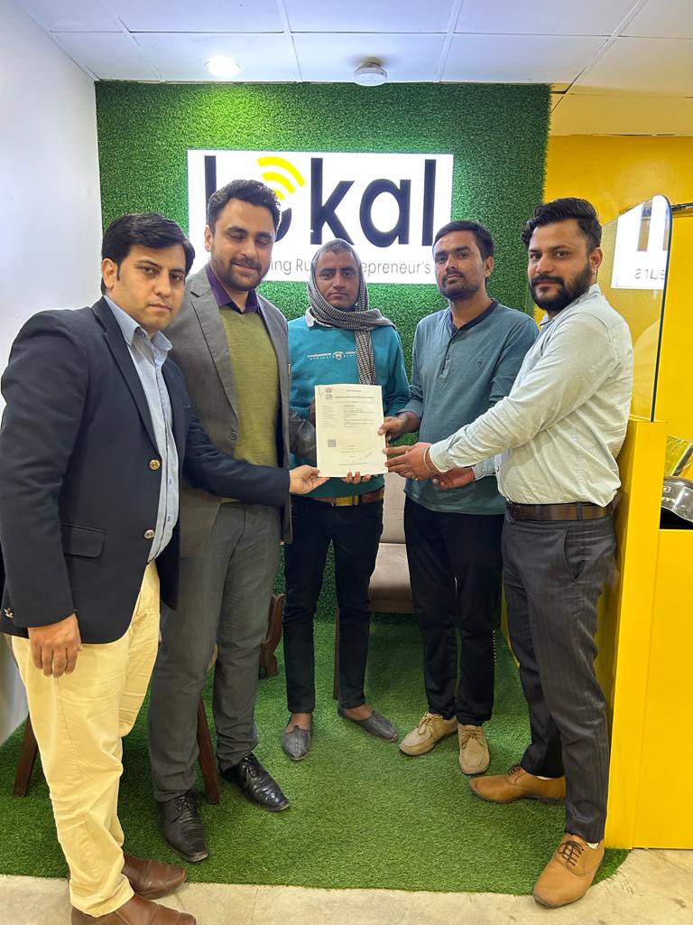 Shri. Chandra prakash ji, Nagaur- Rajasthan joined <a href="/LokalEmpower/">LOKAL ENTREPRENEURS EMPOWERMENT</a> as Stockist cum Distributor for Ajmer Division. Now will ensure delivery of network equipment’s and other products in 2-6 hours to all Partners and Retailers in Ajmer, Nagaur, Bhilwara, Tonk. <a href="/CPGeela/">CHANDRA PRAKASH GILA</a> Welcome ..