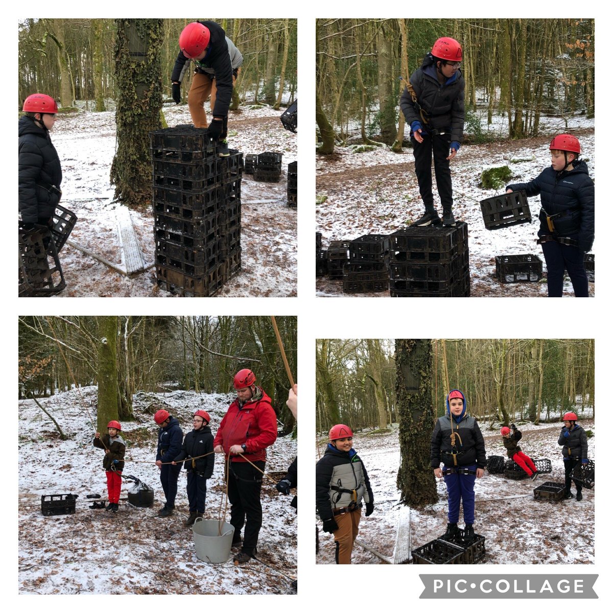 OLM_Primary's tweet photo. Group 9 communicating so well as teams to complete the Crate Stack! #GoTeam9! 💪🏻 https://t.co/CpA26ZjU2w