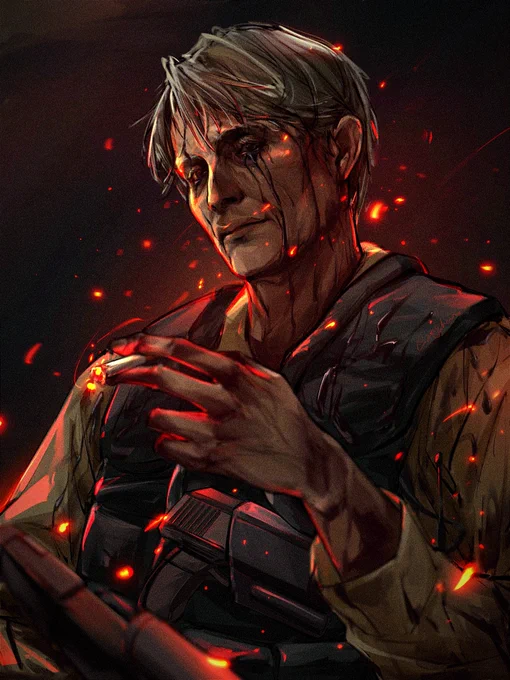 Cliff Unger I have been playing this game a lot lately.#DeathStranding #MadsMikkelsen 