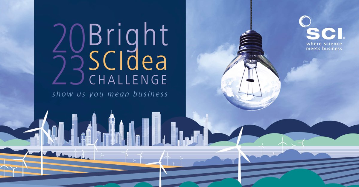 SCIupdate's tweet photo. Haven't submitted your business plan yet? Get yours in by 3rd Feb to be in with a chance of being crowned our Bright SCIdea Champions 2023 and taking home the £5k cash prize! Click below or email us at BrightSCIdea@soci.org to find out more💡 #BrightSCIdea
https://t.co/l4N0X1QvfZ https://t.co/TpkLoKXgcx