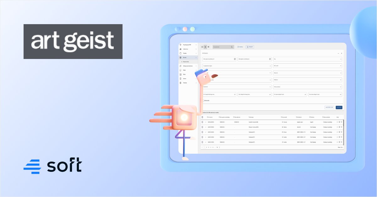 To cope with new challenges brought by e-commerce growth, Artgeist turned to 4soft for a new internal system. Here's how we helped them 🚀: 
4soft.co/case-studies/e…
 #ecommerce #casestudy #digitalization #ITarchitecture