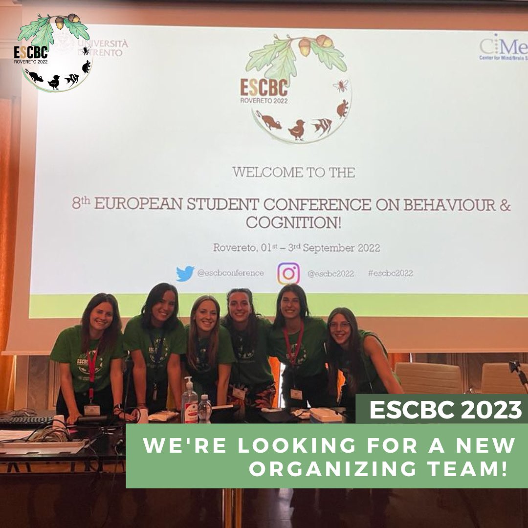 ESCBC 2024 (@escbconference) on Twitter photo 🚨 We are looking for a new organizing team!
✨ESCBC is a student conference organized every year in a new place by a new group of students✨
📨 DM us or send an email to escbc2022@gmail.com if you are interested or need some information! 🚨 We are looking for a new organizing team!
✨ESCBC is a student conference organized every year in a new place by a new group of students✨
📨 DM us or send an email to escbc2022@gmail.com if you are interested or need some information!