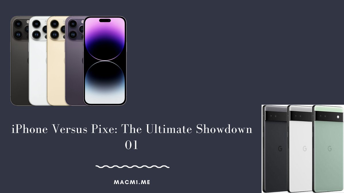 iPhone Versus Pixe: The Ultimate Showdown 01
iPhone Versus Pixe: The Ultimate Showdown 01 Are you torn between buying an iPhone or Pixel? You can make an informed decision today with this head-to-head showdown of Apple and Google options - iPhone v

bit.ly/3XlfQa0