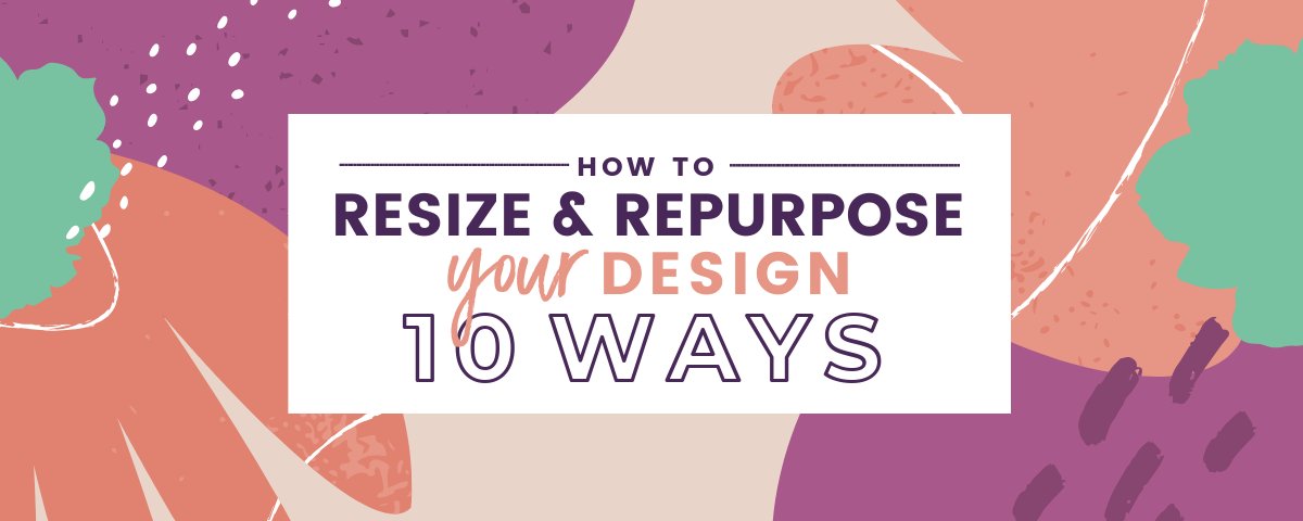 How many ways are you repurposing your posts? In this article, we go through 10 different ways to reuse, recycle, re-promote one IRL event, for maximum exposure. about.easil.com/how-to-resize-…