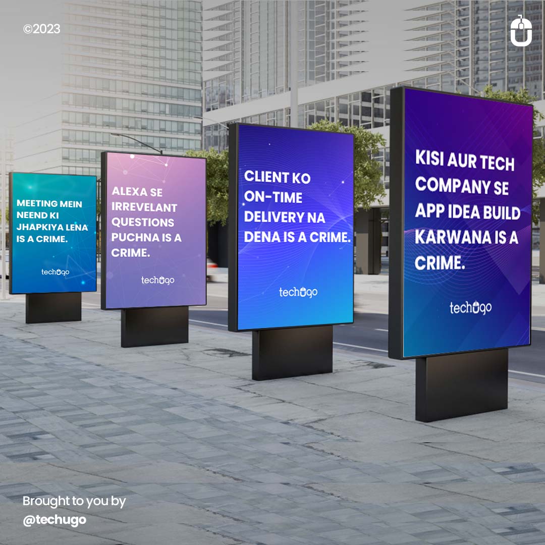 techugo_apps's tweet image. &apos;Chatbots se pyaar ka izhaar karna is also a crime.&apos;

Comment below and let us know more about it to create a loop!

#techugo #trending #creativeideas #creativeinspiration #appdevelopers #appdevelopment #apps #programmers 

idea credit: Times Prime