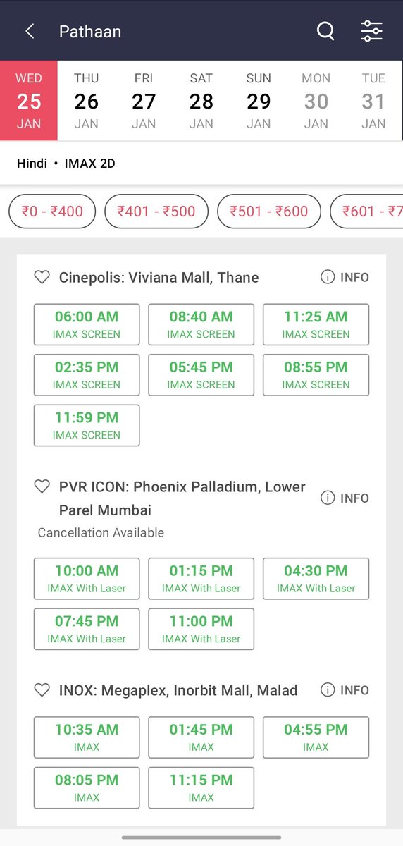 mtriderz's tweet image. #PathaanAdvanceBooking opened in the Mumbai City 😍🔥