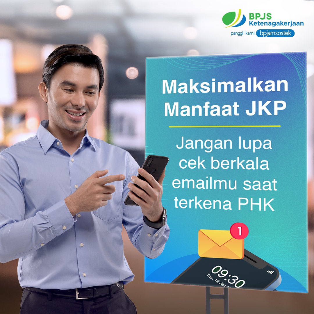 BPJSTKinfo's tweet photo. Sahabat, jangan lupa untuk mengecek akun dan email yang terdaftar di BPJS Ketenagakerjaan jika kamu jadi salah satu korban PHK yang menerima manfaat JKP, ya! Pastikan tanggal-tanggal pengajuan manfaat tidak terlewat agar penerimaannya maksimal. https://t.co/sUdZ9Igrlt