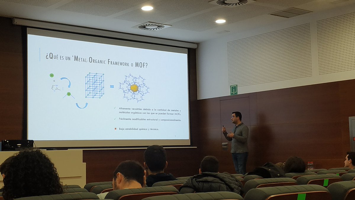 Our students Stiven, Meriem and David presented their work in the Conference for Doctoral Students of the PhD in Materials Science organized by <a href="/IUMAUA/">IUMA</a>
