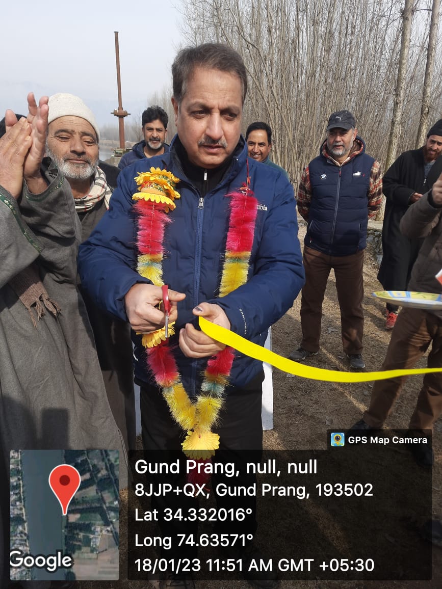 PHESUMBAL's tweet photo. Inauguration of Work" construction of Intake Channel sump cum Pump House Stage 1st WSS Gulamyari Hastikhan Under NRDWP. 
@Jalshakti_JK 
@BJKawoosa 
@dcbandipora @PheSopore @sehydbla https://t.co/yeOwvtTGpn
