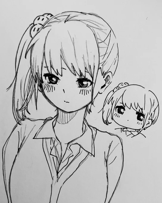 前に描いた絵を発見!
#五等分の花嫁 
#イラスト 