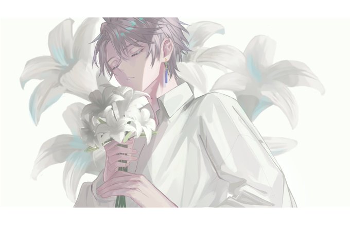 「瞑目 百合の花」のTwitter画像/イラスト(新着)