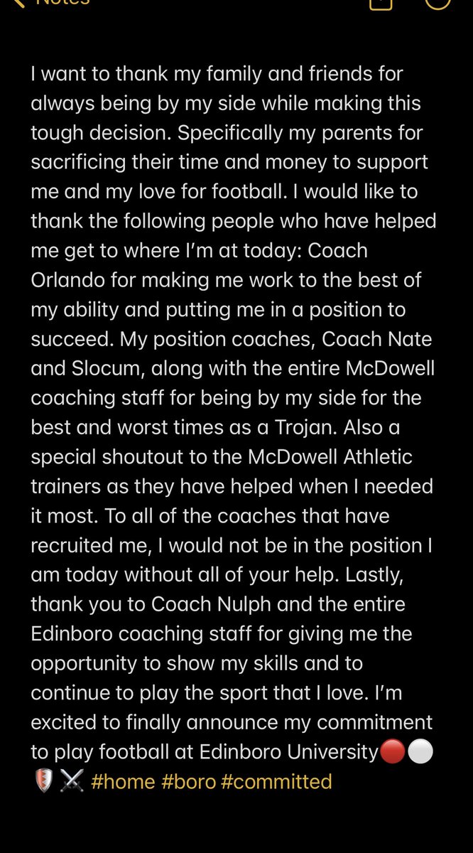 RickyGladden18's tweet photo. COMMITTED⚔️⚪️🔴🛡️ #BORO
@CoachNulph @Coach_Tiz @CoachPapley @Coach_DeMaio @CoachHartungEU @CoachGreene325 

@bo_orlando @NateDavison4 @COACHSLOCUM @FBCoach_Spoon @jjferraro50 @CoachDFrank @MattG1314 @magnusver13 https://t.co/tuSYzW1bCz